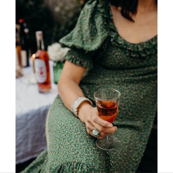 ✨ DÔEN Olive Dress in Green Martha’s Vineyard ✨ - Picture 5 of 9